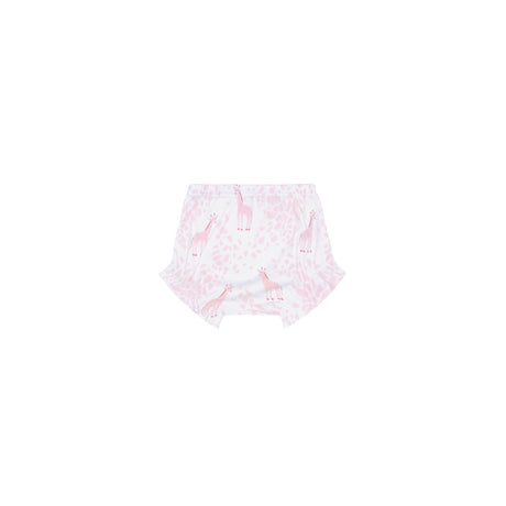 Pink Giraffe Print Diaper Cover Set - HoneyBug 