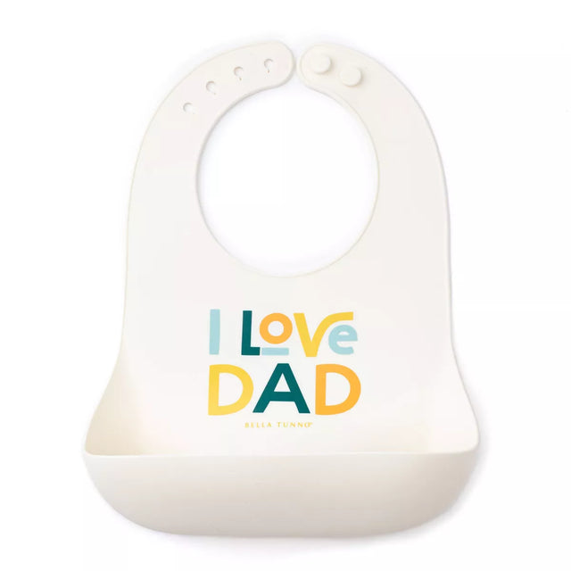 I Love Dad Wonder Bib - HoneyBug 