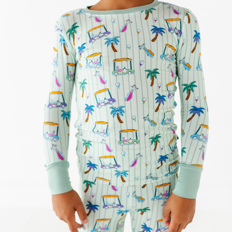 It's Fore O'Clock Somewhere Toddler Pajamas Long Sleeves and Pants