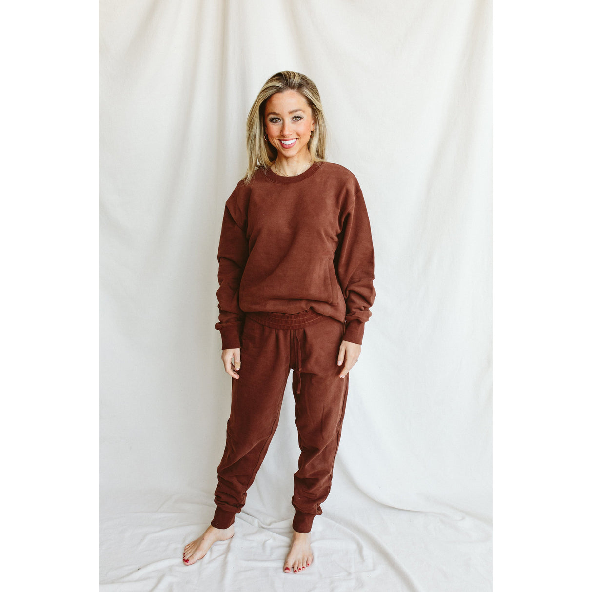 ADULT SWEATSUIT PANT | REDWOOD - HoneyBug 