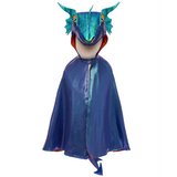 Azure The Metallic Dragon Cape - HoneyBug 