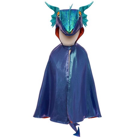 Azure The Metallic Dragon Cape - HoneyBug 