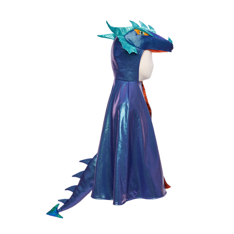 Azure The Metallic Dragon Cape - HoneyBug 