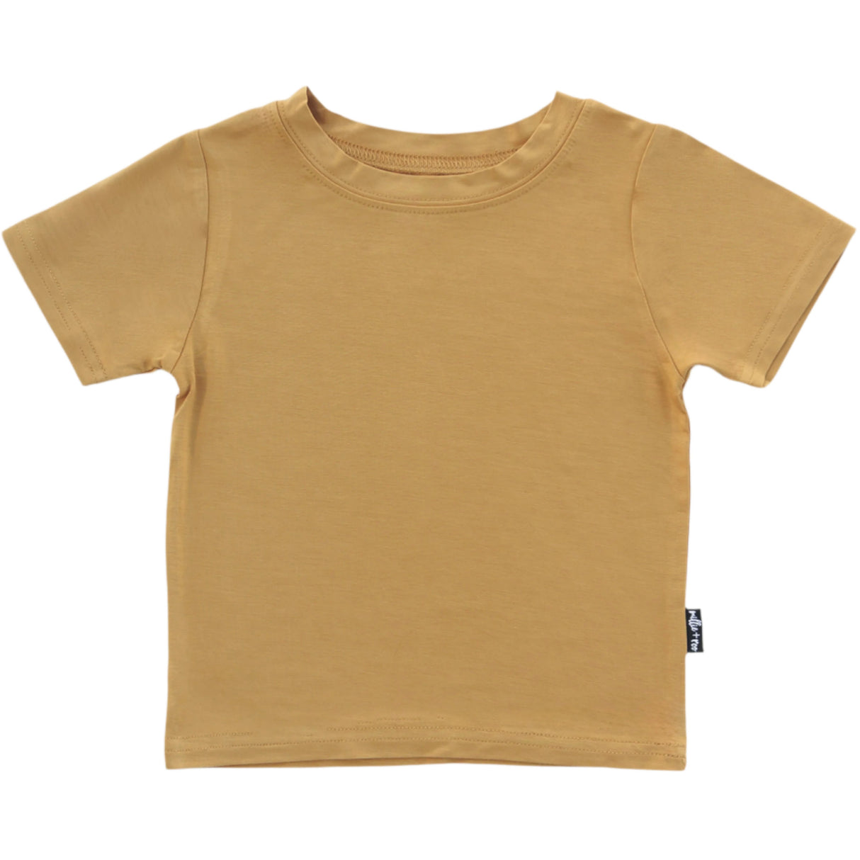 BAMBOO BASIC TEE- Honey Mustard