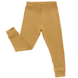 BAMBOO RIB LEGGINGS- Honey Mustard