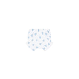 Blue Heart Print Diaper Cover Set - HoneyBug 