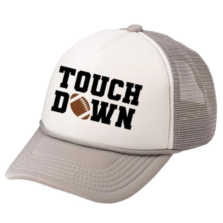 Touchdown Trucker Hat - Gray/White