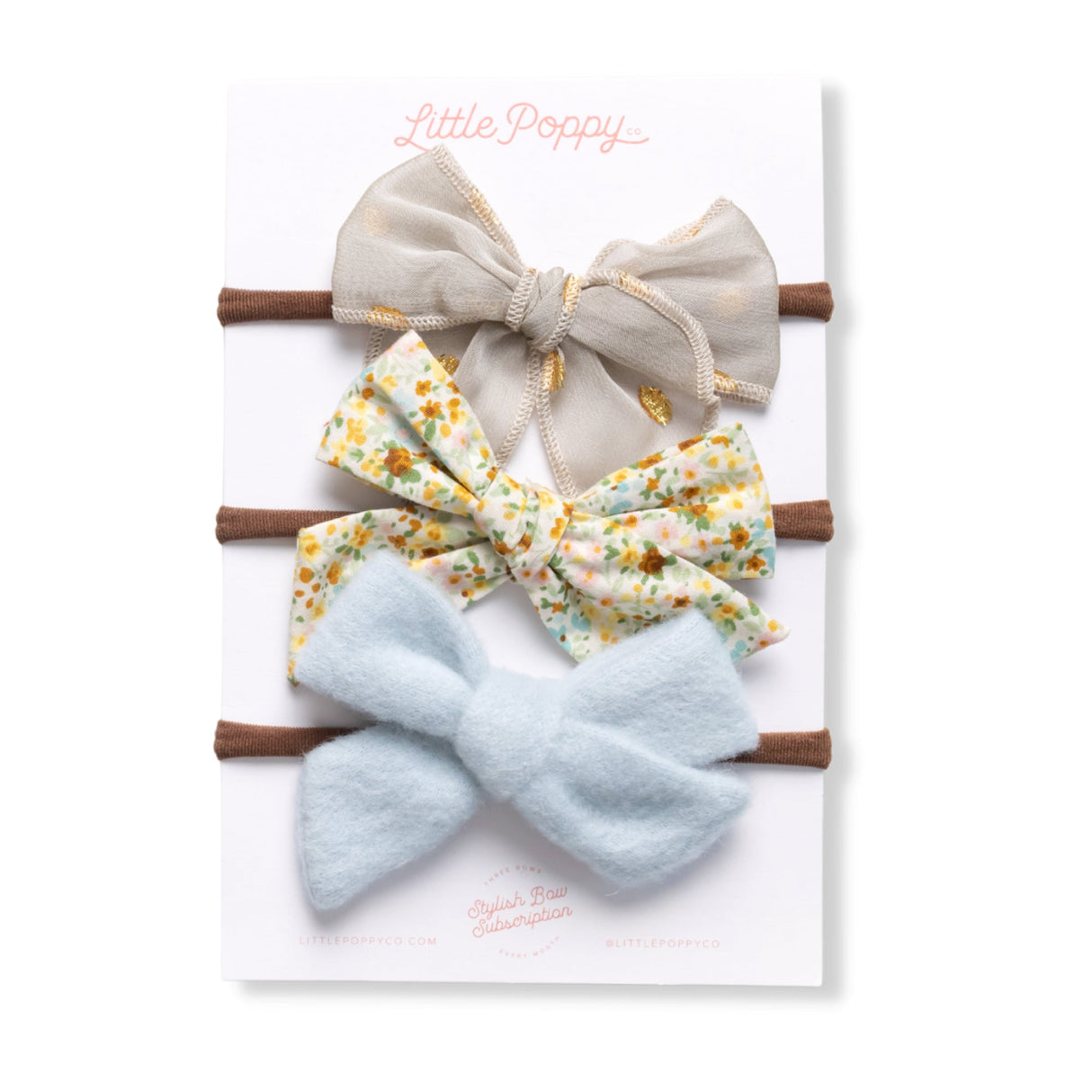 The Natasha Headband Bow Set