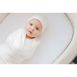 Modal Swaddle & Beanie Set in Gift Box - HoneyBug 