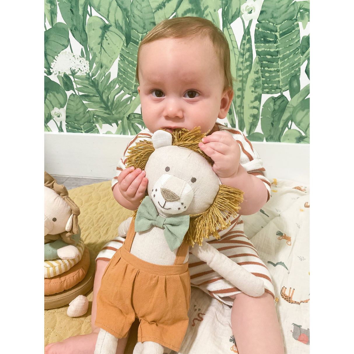 Leopold Lion Soft Toy - HoneyBug 