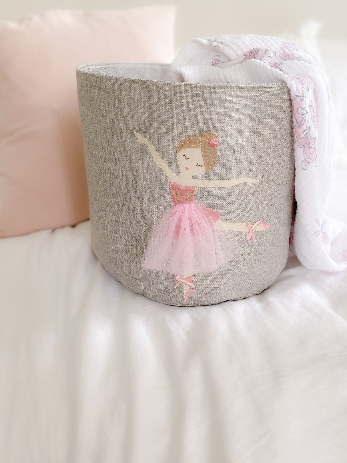 Ballerina Toy Bin