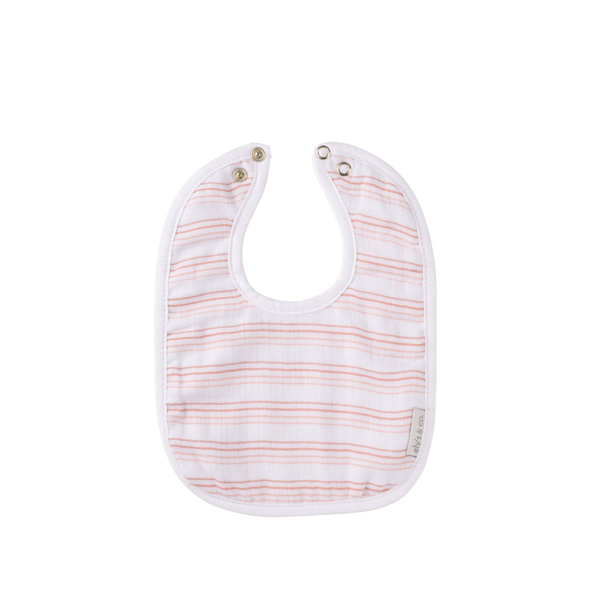 3 Pack Muslin Terry Bibs - Pink Stars