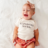 Birthday Babe - Organic Cotton Bodysuit - HoneyBug 