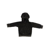 Onyx Stonewash Kids Hoodie - HoneyBug 