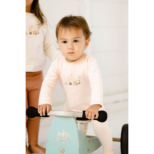 French Terry - Bike & Carriage Collection - Footies - HoneyBug 