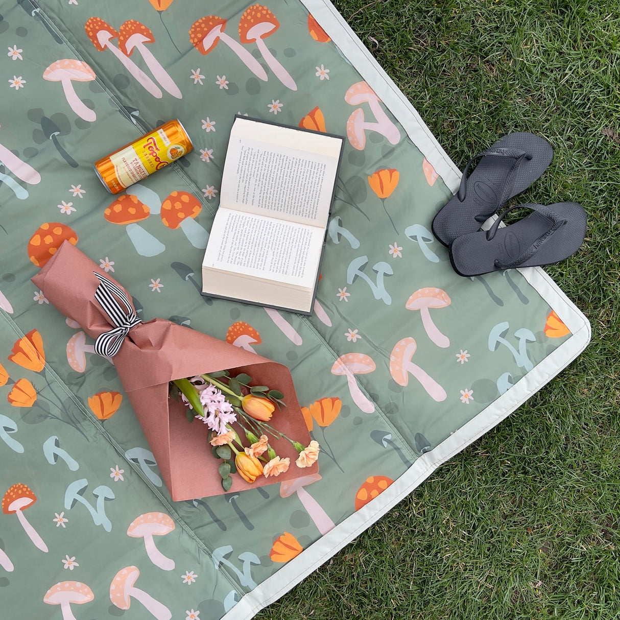 Outdoor Blanket - Woodland Mushroom