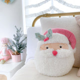 Pink Santa Accent Decor