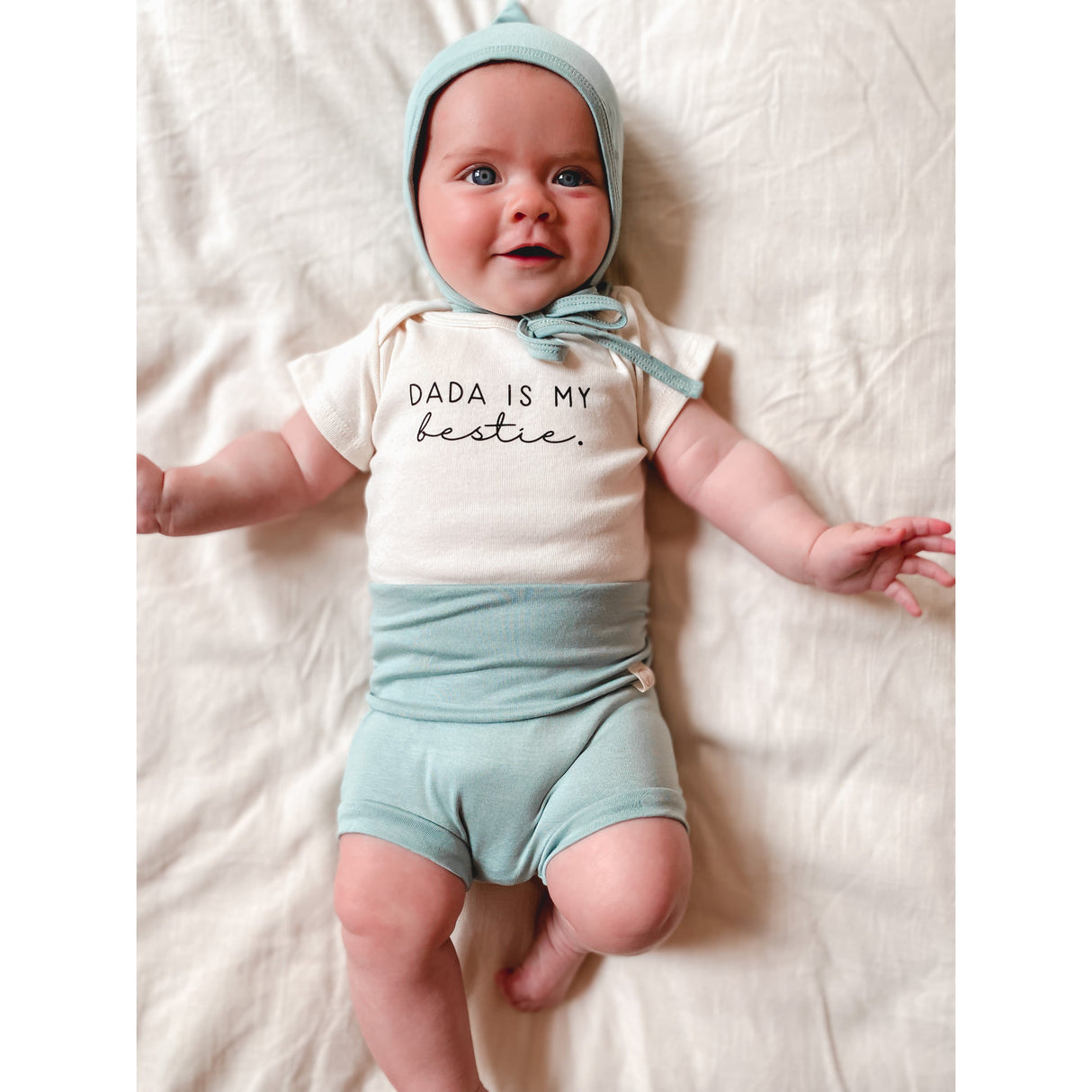 Dada is My Bestie - Organic Cotton Bodysuit - HoneyBug 