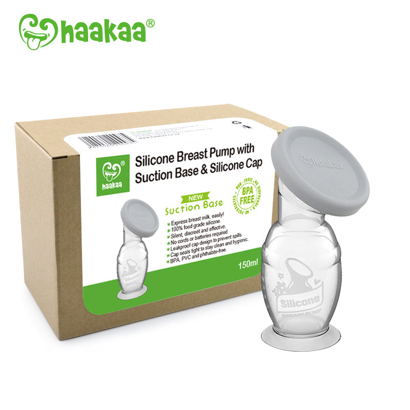 Haakaa Gen 2 Silicone Pump with Silicon Lid 1 Set