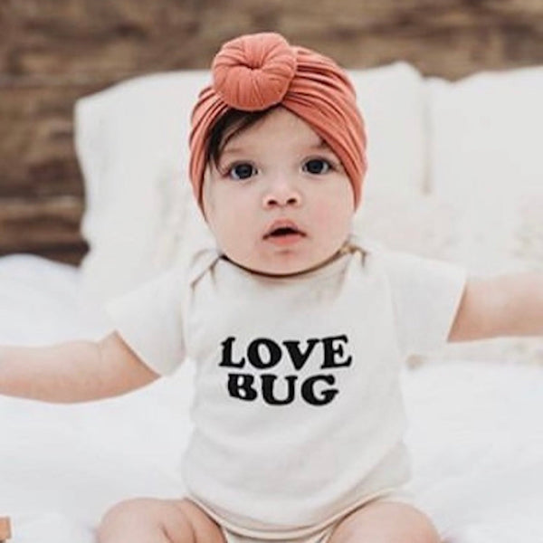 Love Bug - Organic Cotton Bodysuit - HoneyBug 