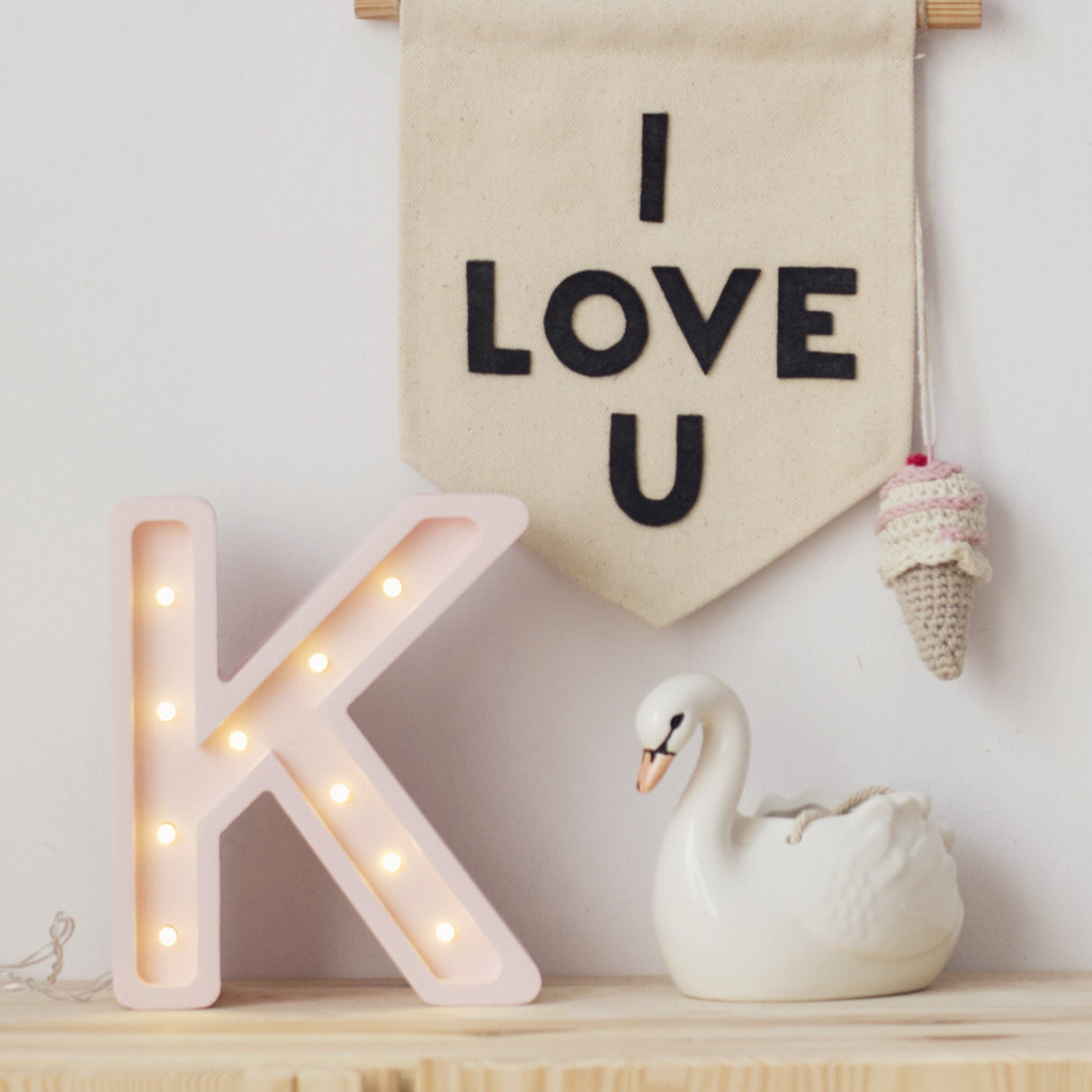 Little Lights Mini Letter Lamps A - Z by Little Lights US - HoneyBug 