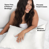 King Pillowcase - Ivory - HoneyBug 