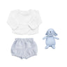 Outfit and Bunny Gift Set - HoneyBug 