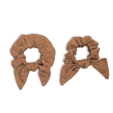 Mommy + Me Scrunchies Set - Tan - HoneyBug 