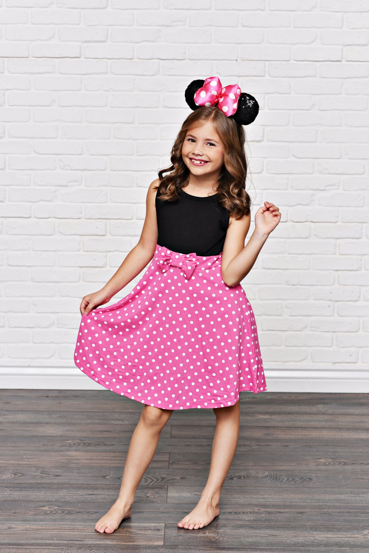 Pink Girl Mouse Dress