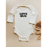 Love Bug - Long Sleeve Organic Cotton Bodysuit - HoneyBug 