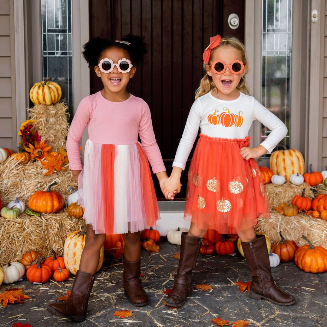 Rose Fairy Long Sleeve Tutu Dress