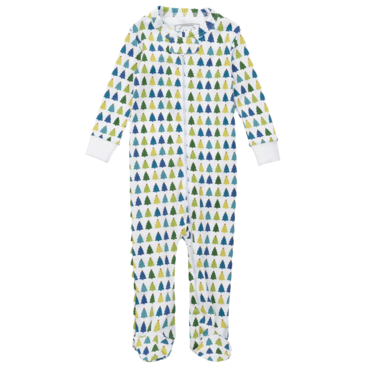 Parker Zipper Pajama - Christmas Tree Cool