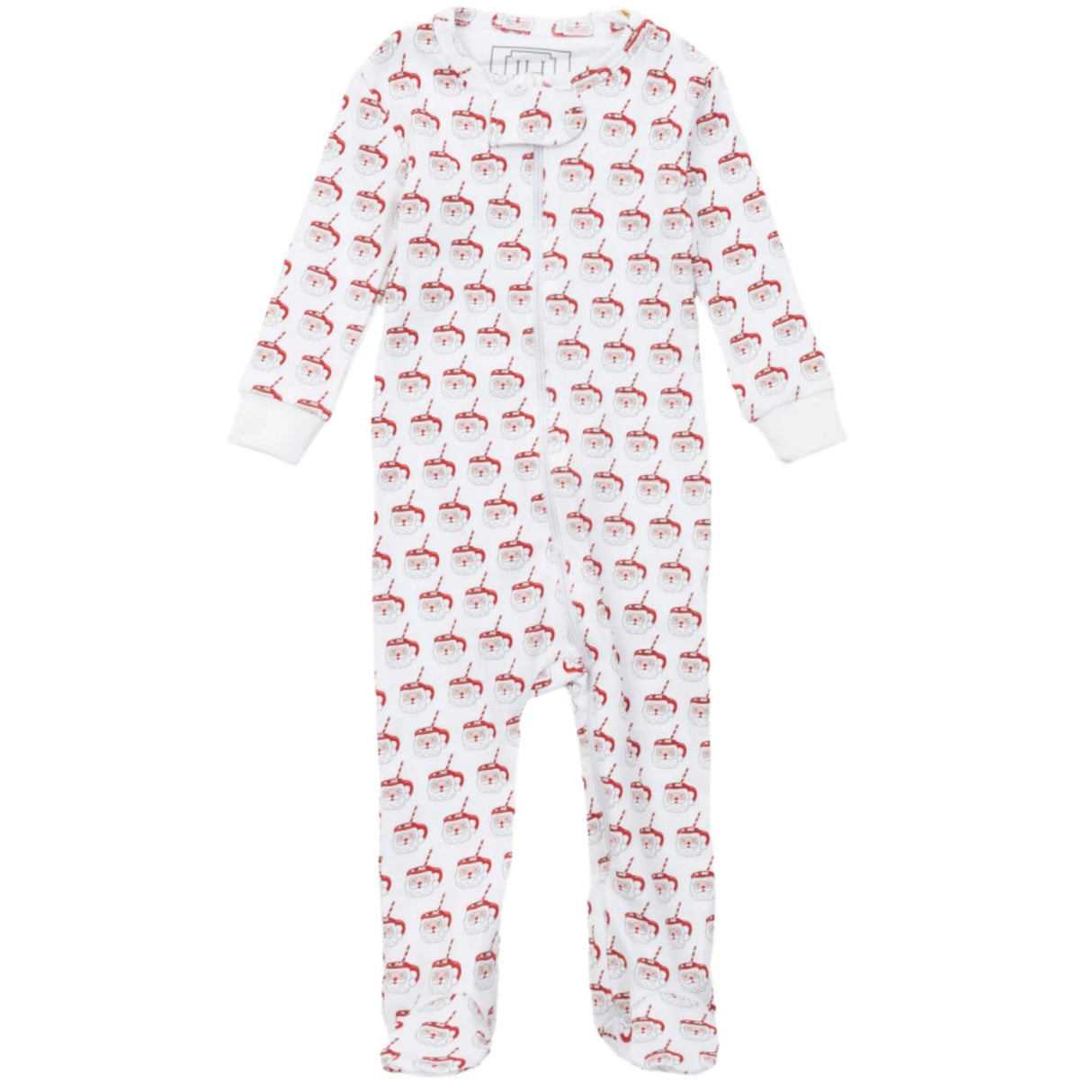 Parker Zipper Pajama - Hot Cocoa Santa