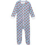 Parker Zipper Pajama - On the Farm