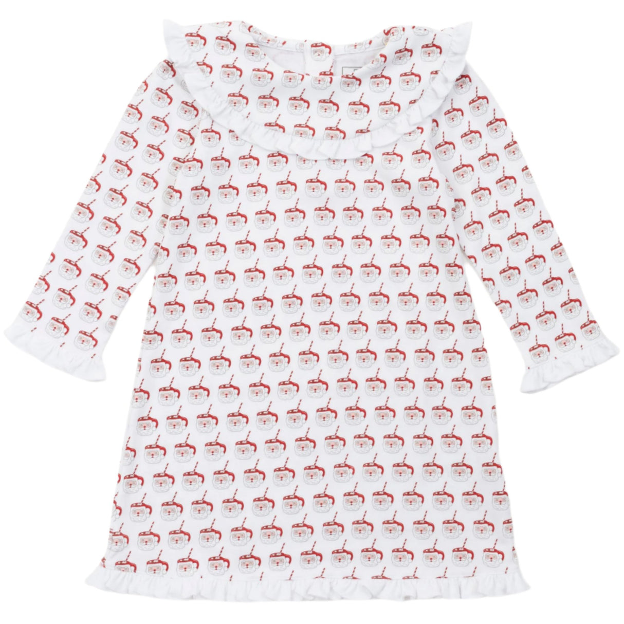 Madeline Girls' Dress - Hot Cocoa Santa