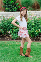 Maggie Girls' Tiered Skirt - City Boots