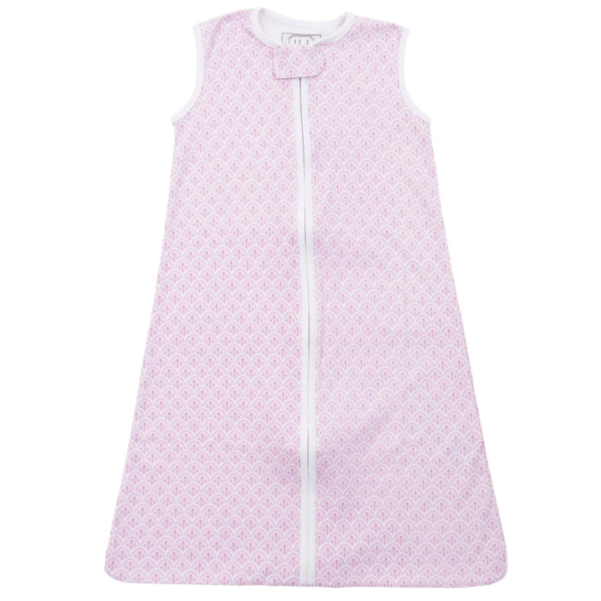 Wearable Girls' Blanket - Scalloped in Pink