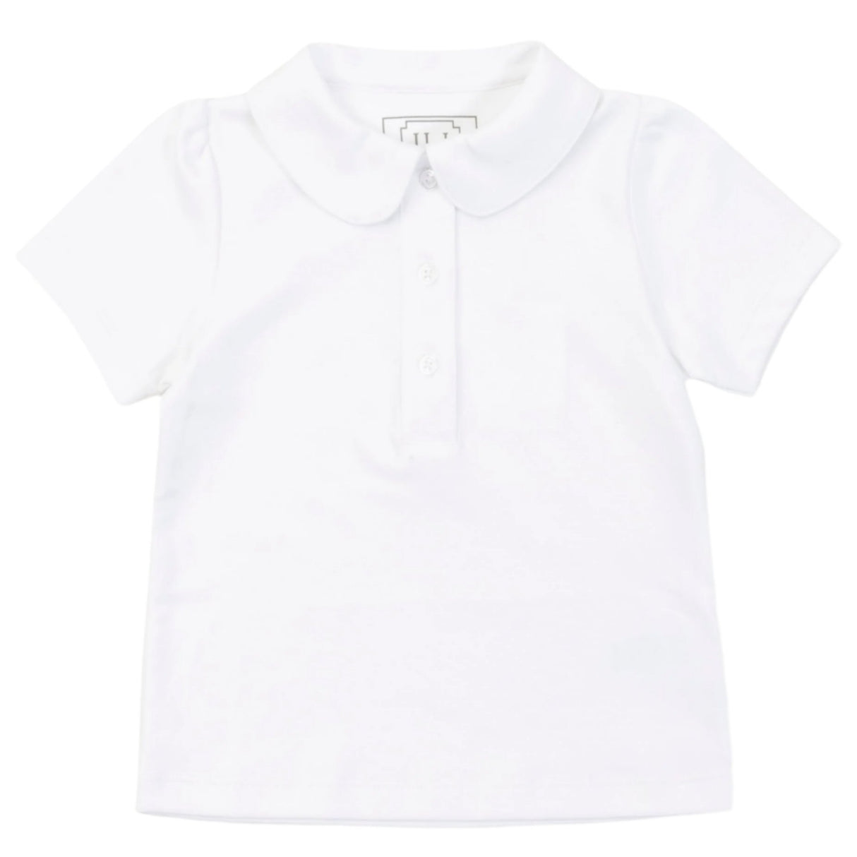 Madison Girls' Pima Cotton Polo Short Sleeve Shirt - White