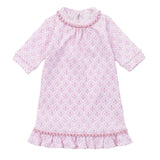 Carlin Doll Dress - Scalloped in Pink