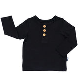 HENLEY LONG SLEEVE- Midnight