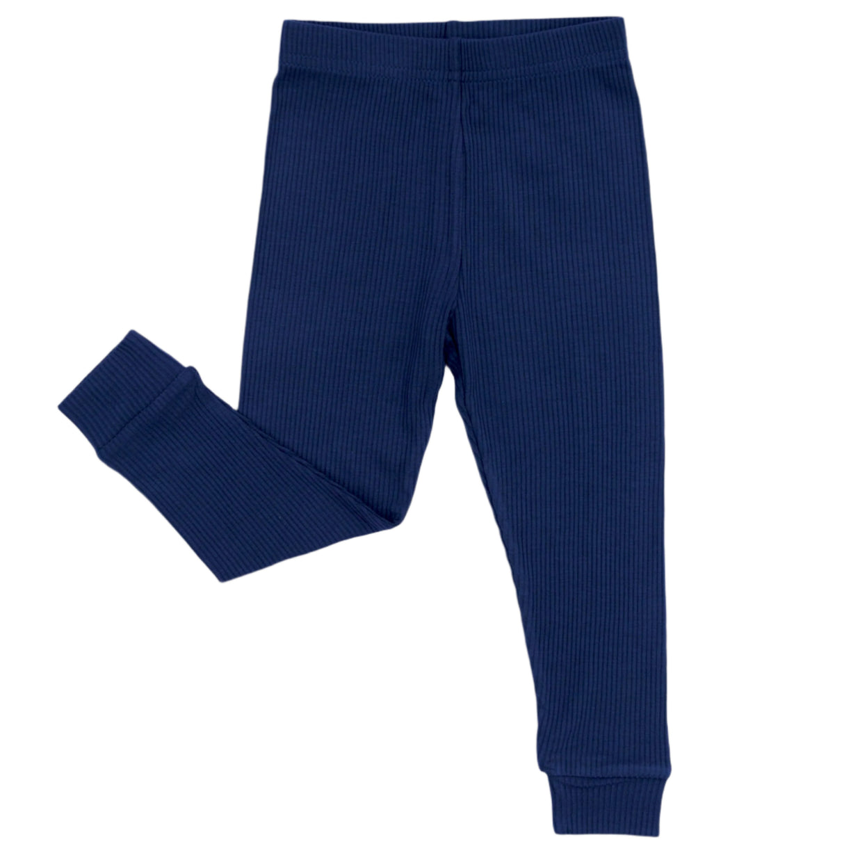 BAMBOO RIB LEGGINGS- Navy