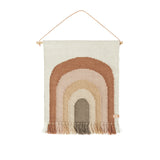 Follow The Rainbow Mini Wall Rug - Choko