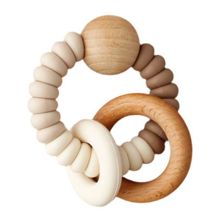 Rattle Teether  - Dany | Maple - HoneyBug 