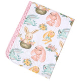 Baby & Toddler Minky Blanket - Bunnies