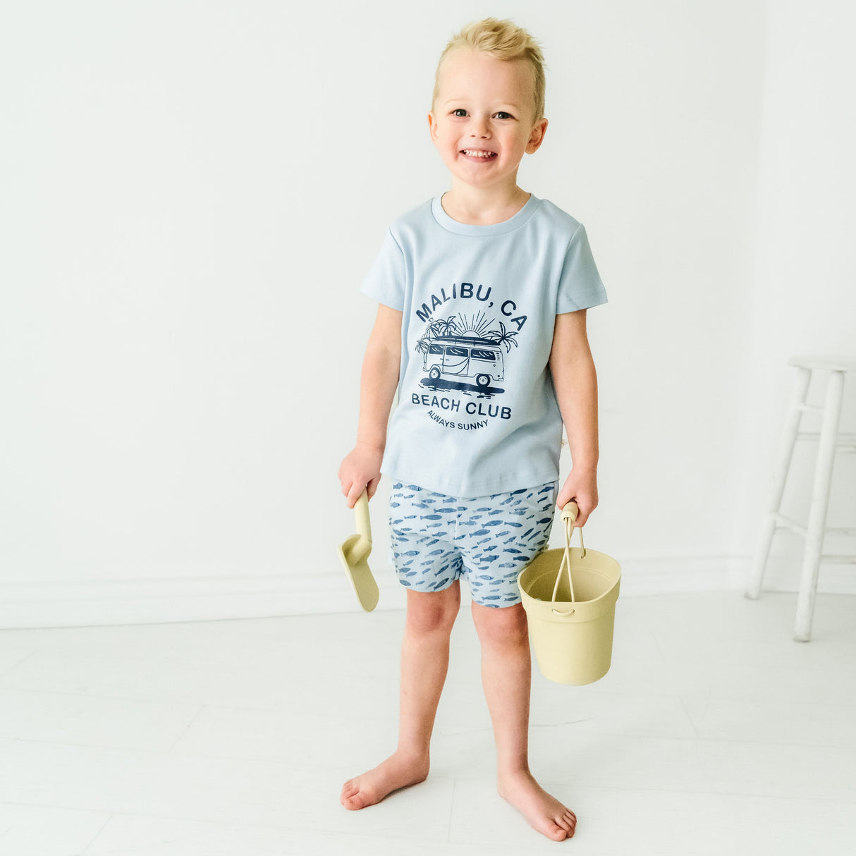 Organic Kids T-Shirts - Malibu Beach Club