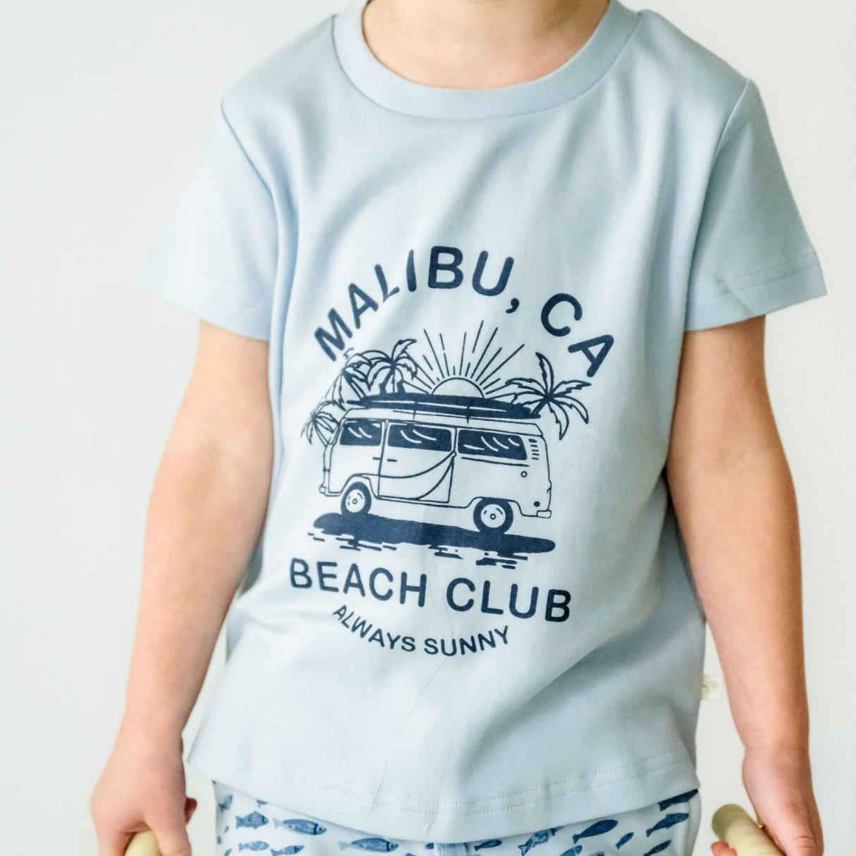 Organic Kids T-Shirts - Malibu Beach Club