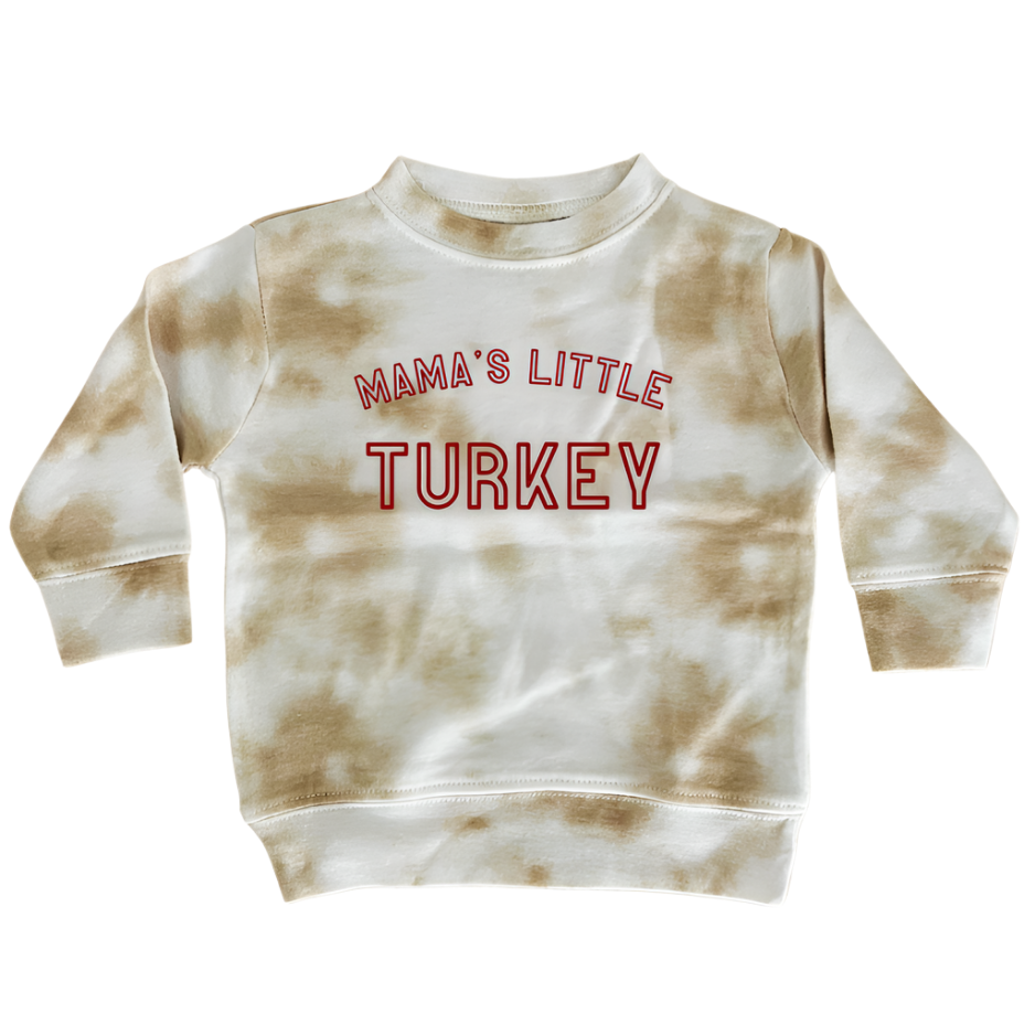 Mama's Little Turkey Latte Pullover