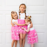 Kindergarten is Magical Short Sleeve Tutu Dress