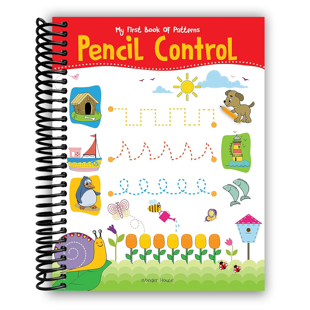 My First Book of Patterns: Pencil Control (Spiral Bound)