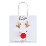 Reindeer Plush Blanket - HoneyBug 